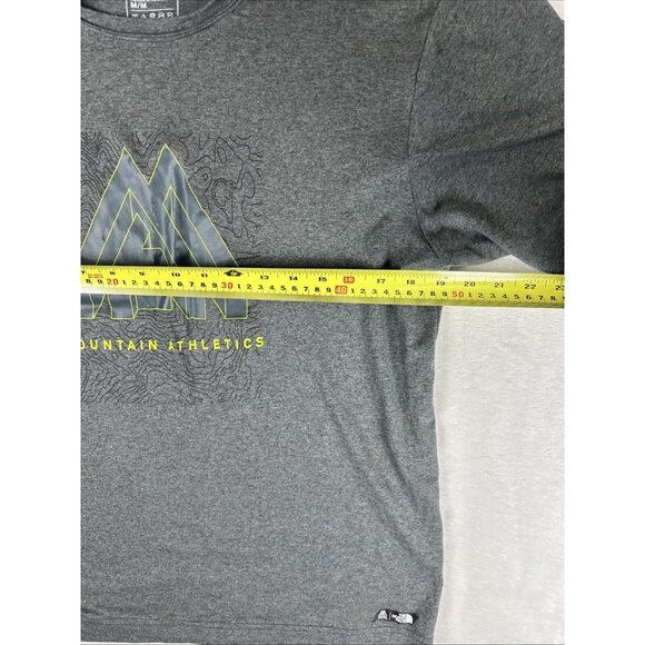 The North Face T Shirt Mens Medium Gray Mountain Athletics Outdoors Athleisure - Picture 5 of 8